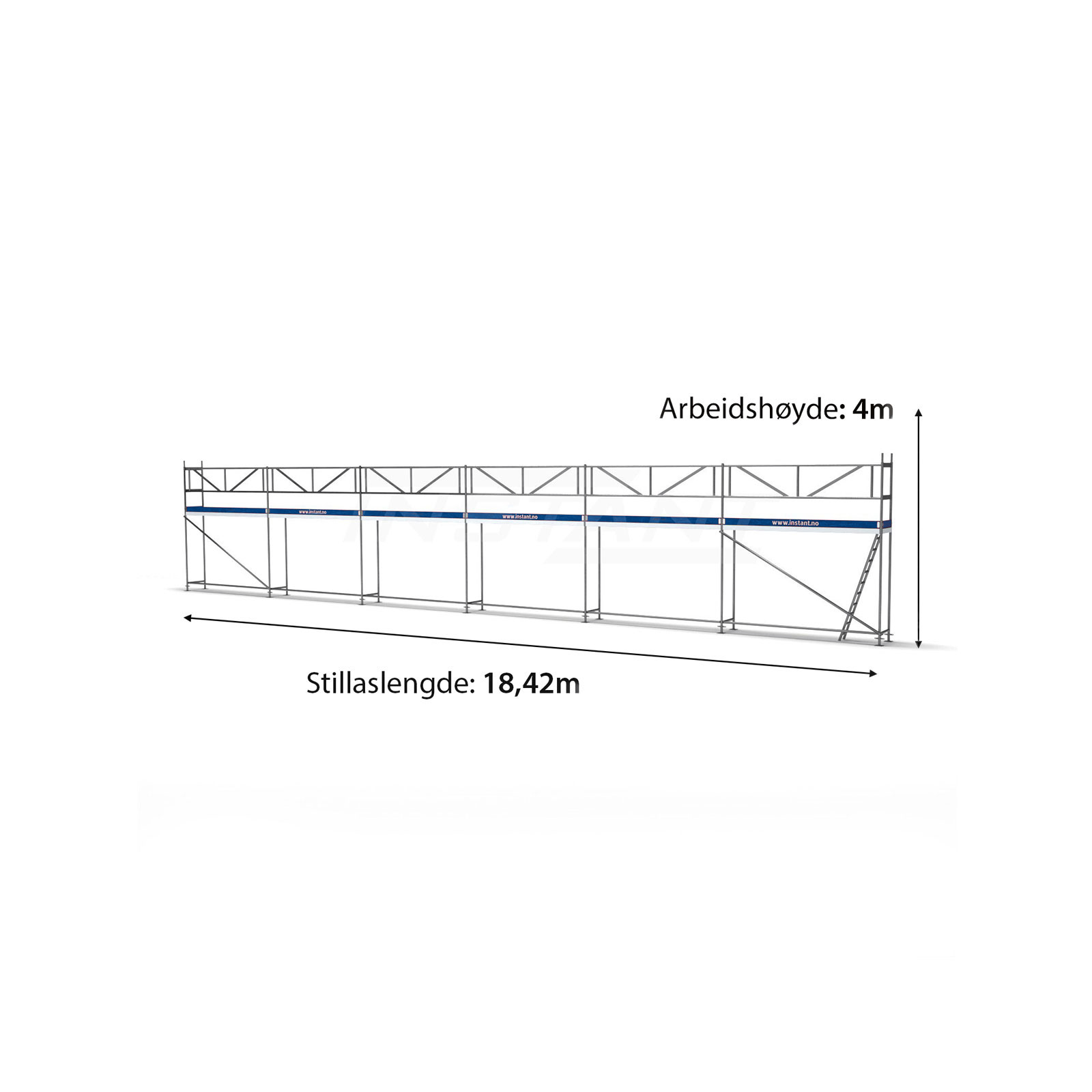 Sastatņu komplekts 16 (64 m2) - Image 2