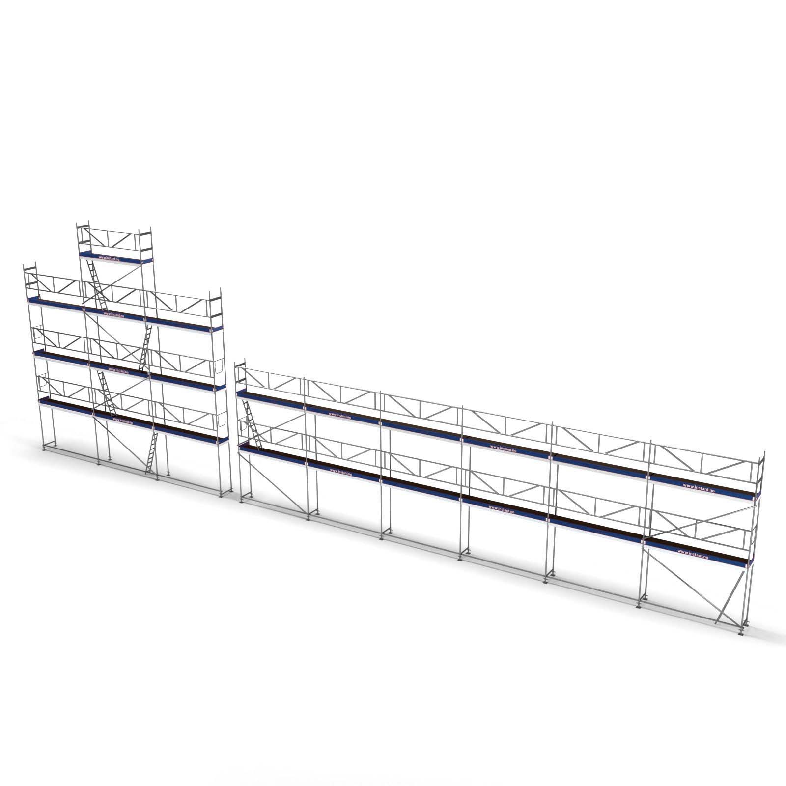 Lauksaimniecības komplekts 101m² ar sastatņu piekabi - Image 2