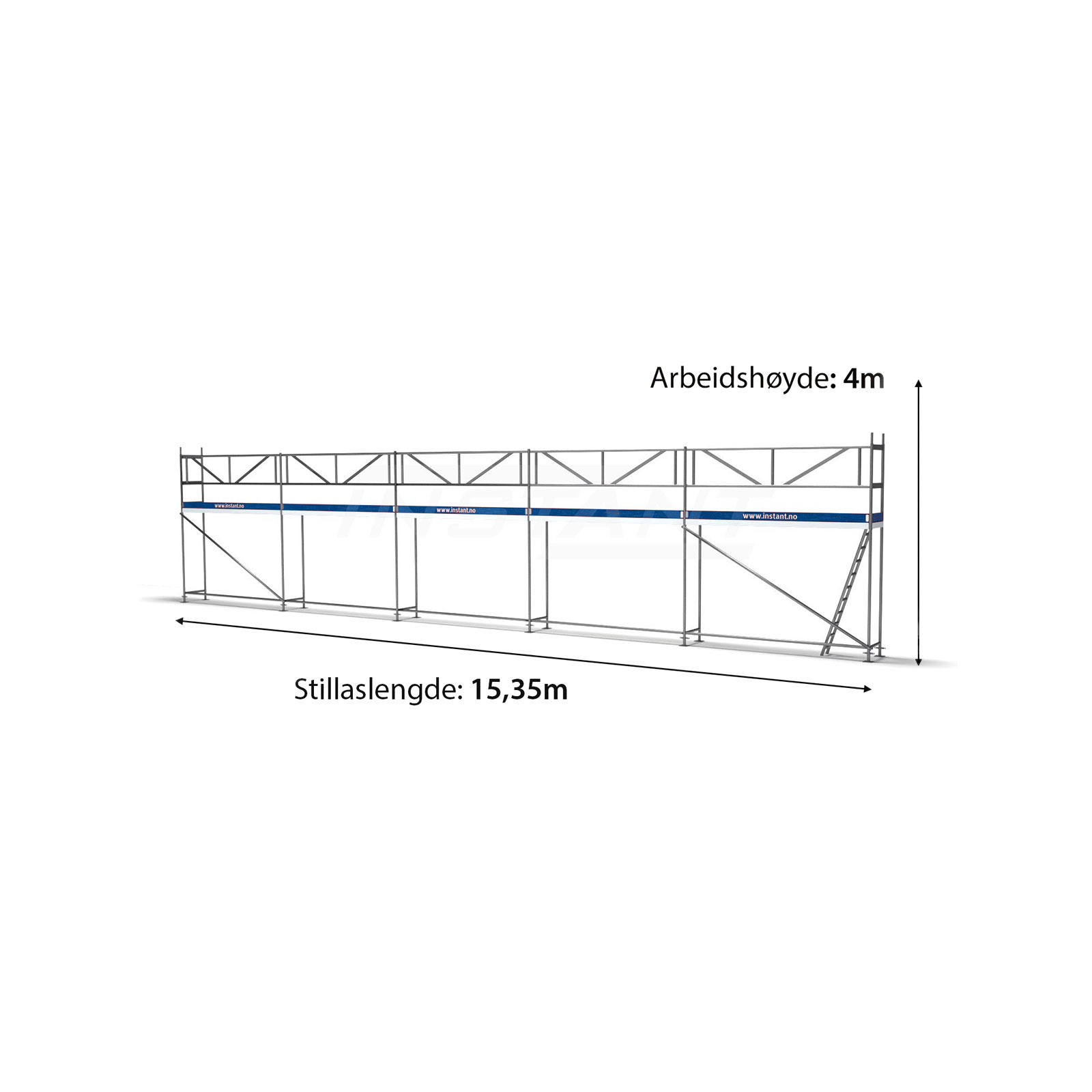 Sastatņu komplekts 15 (54 m2) - Image 2