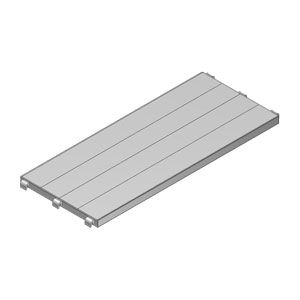 Platforma, alumīnija - 3.07m