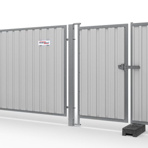Smart panel mobilā žoga durvju sekcija