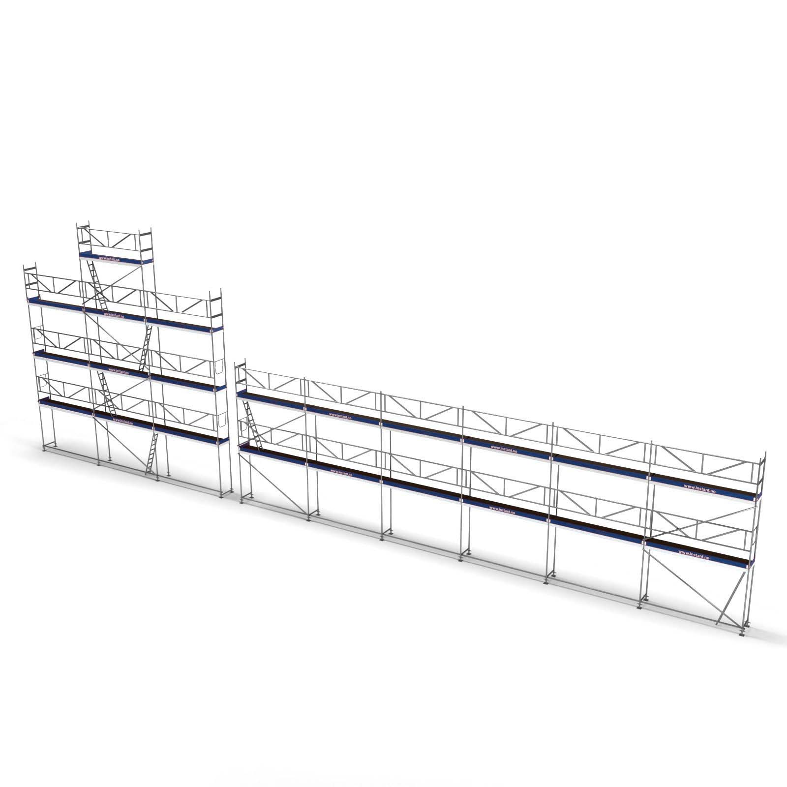 Lauksaimniecības komplekts 101m² ar sastatņu piekabi - Image 2