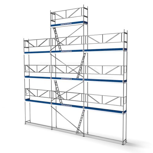 Lielas fasādes sastatnes 75m2